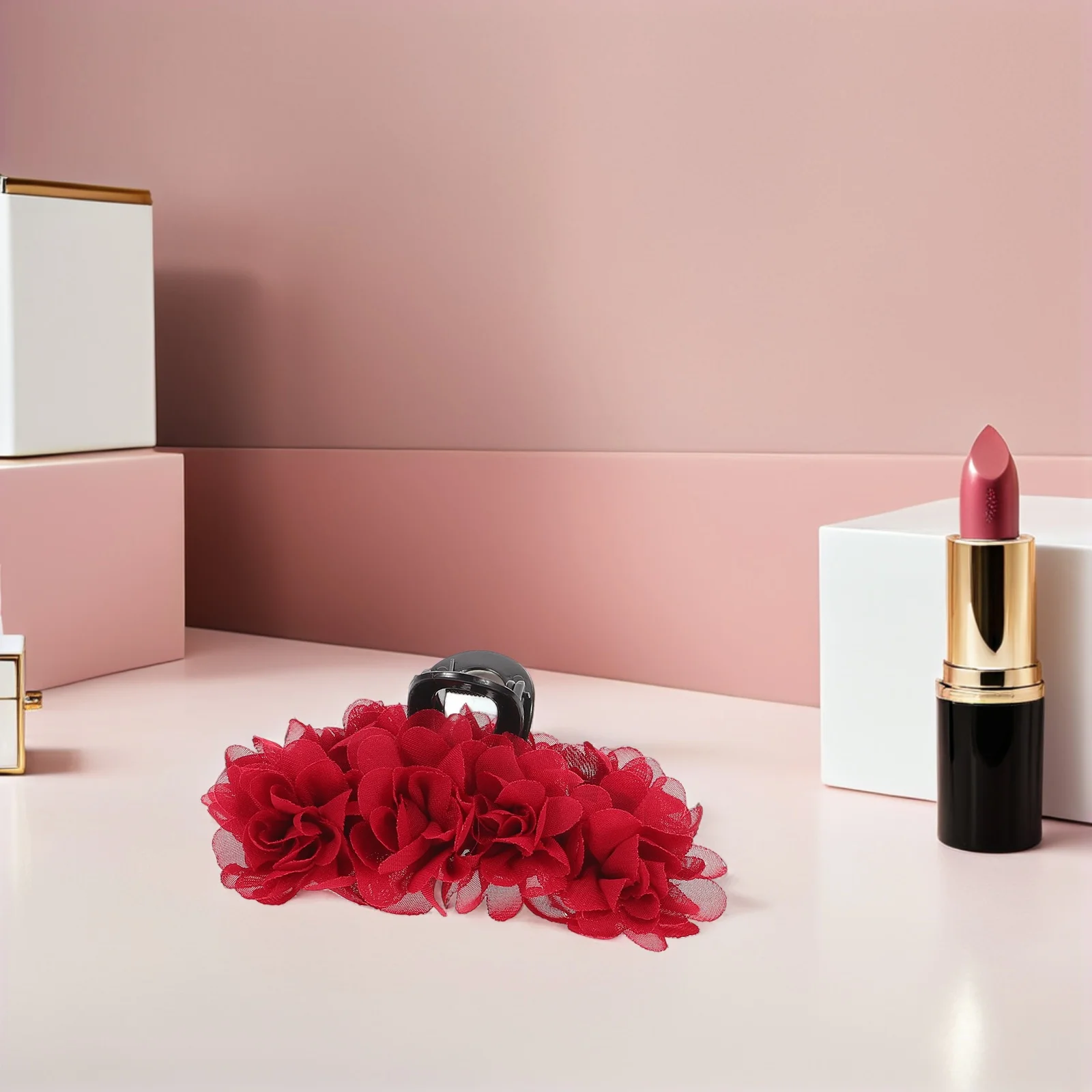 4Pcs Rose Flower Hair Clips Set Elegant Floral Claw Clips Hair Accessories for Women Half-Up Updo Styling Rose Claw Clip
4Pcs Rose Flower Hair Clips Set Elegant Floral Claw Clips Hair Accessories for Women Half-Up Updo Styling Rose Claw Clip