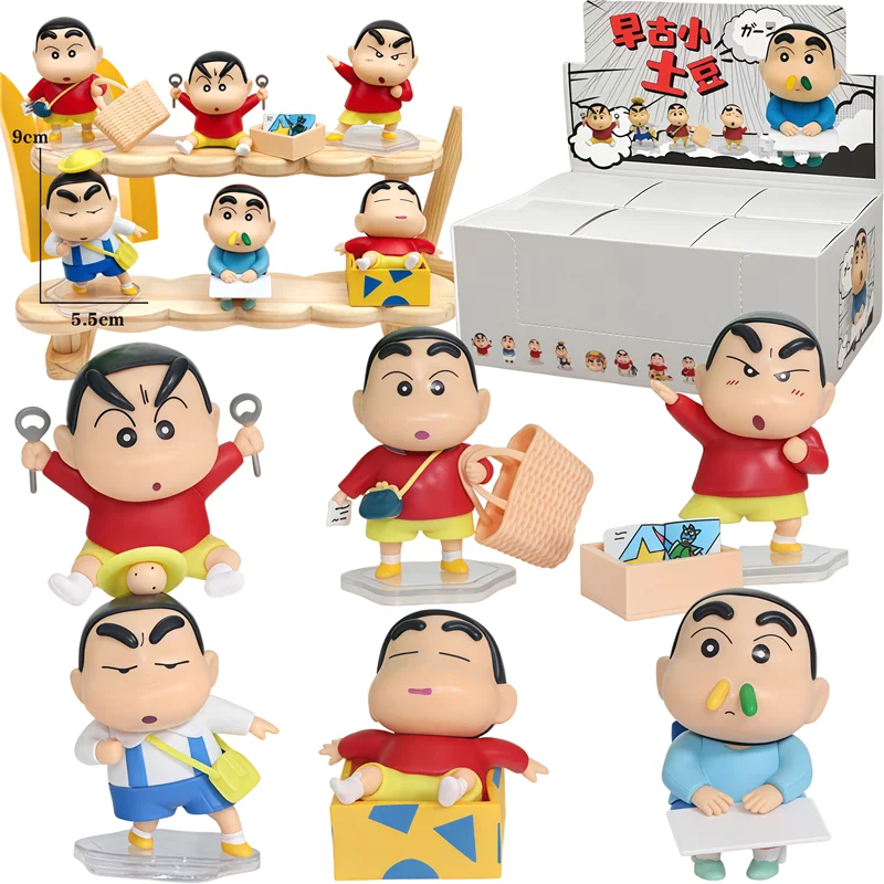 Карандаш Шин-Чан Картофельная серия Аниме Фигурки Периферийные Коллекционная модель Кукла Слепая коробка Игрушки Настольный орнамент Рождественские подарки
Карандаш Шин-Чан Картофельная серия Аниме Фигурки Периферийные Коллекционная модель Кукла Слепая коробка Игрушки Настольный орнамент Рождественские подарки