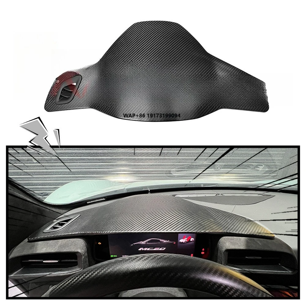 MC20 Interiors Kit Carbon Fiber Dashboard Cover for MC20
MC20 Interiors Kit Carbon Fiber Dashboard Cover for MC20