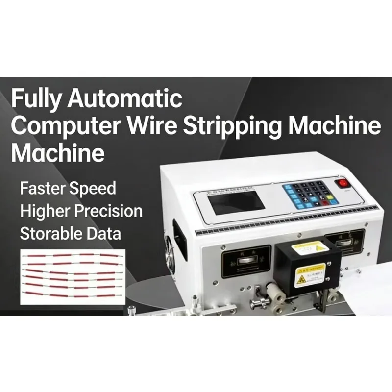 【Brand new】C le Manufacturing Equipment Automatic Wire Stripping and Cutting Machine High Precision for Wire Harness Processing
【Brand new】C le Manufacturing Equipment Automatic Wire Stripping and Cutting Machine High Precision for Wire Harness Processing