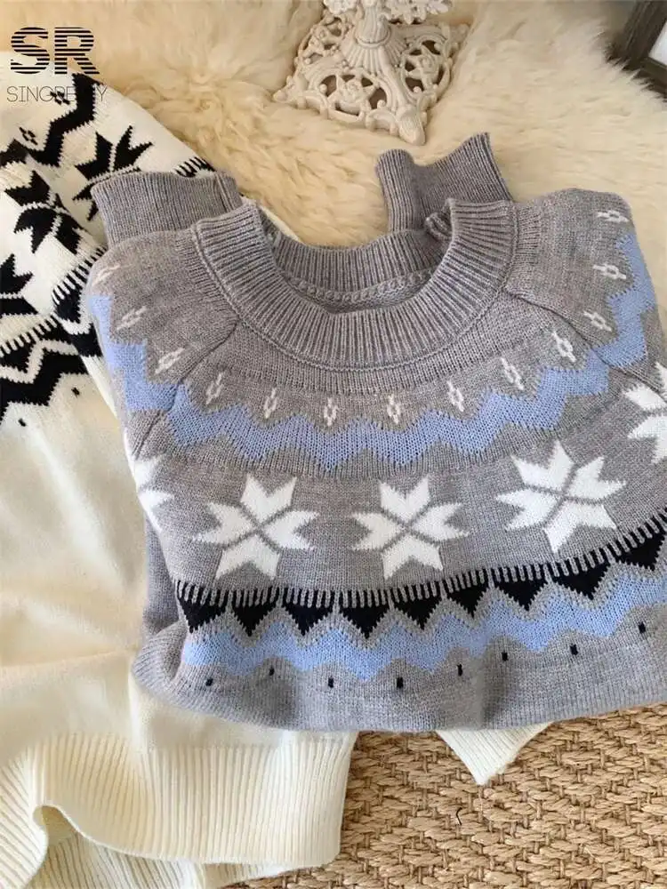 BabYoung Winter Basics Loose Pullover Women Long Sleeve Elastic O Neck Slim Color Block Fashion Gentle Casual Knitting Sweater
BabYoung Winter Basics Loose Pullover Women Long Sleeve Elastic O Neck Slim Color Block Fashion Gentle Casual Knitting Sweater