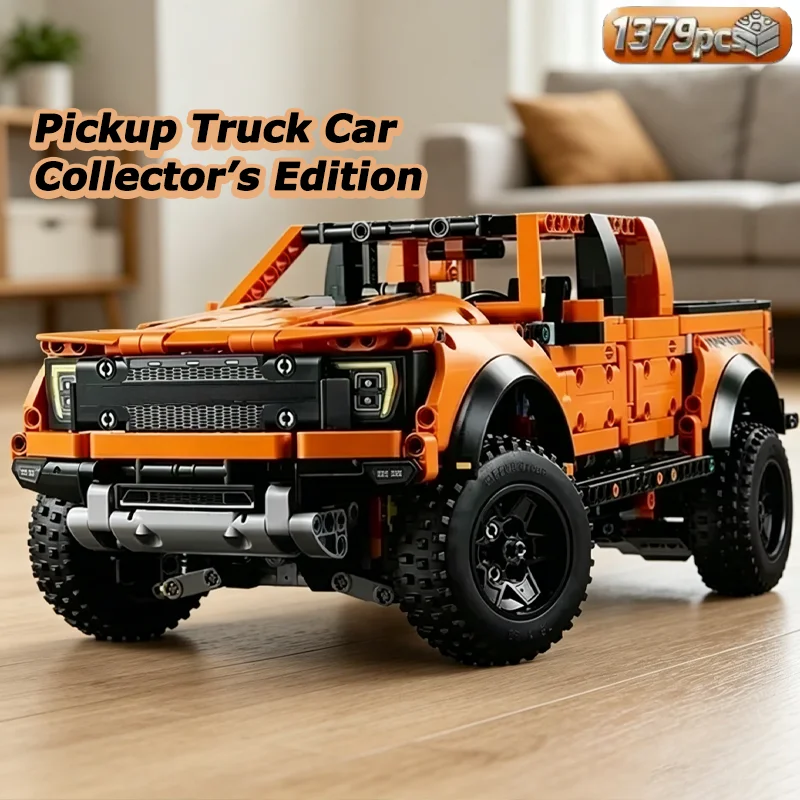 NEW Technical F-150 Upgrade Version Model Building Blocks DIY MOC 1379PCS Bricks Assembly DIY Bricks Fast Shipping Toy Gift Kids
NEW Technical F-150 Upgrade Version Model Building Blocks DIY MOC 1379PCS Bricks Assembly DIY Bricks Fast Shipping Toy Gift Kids