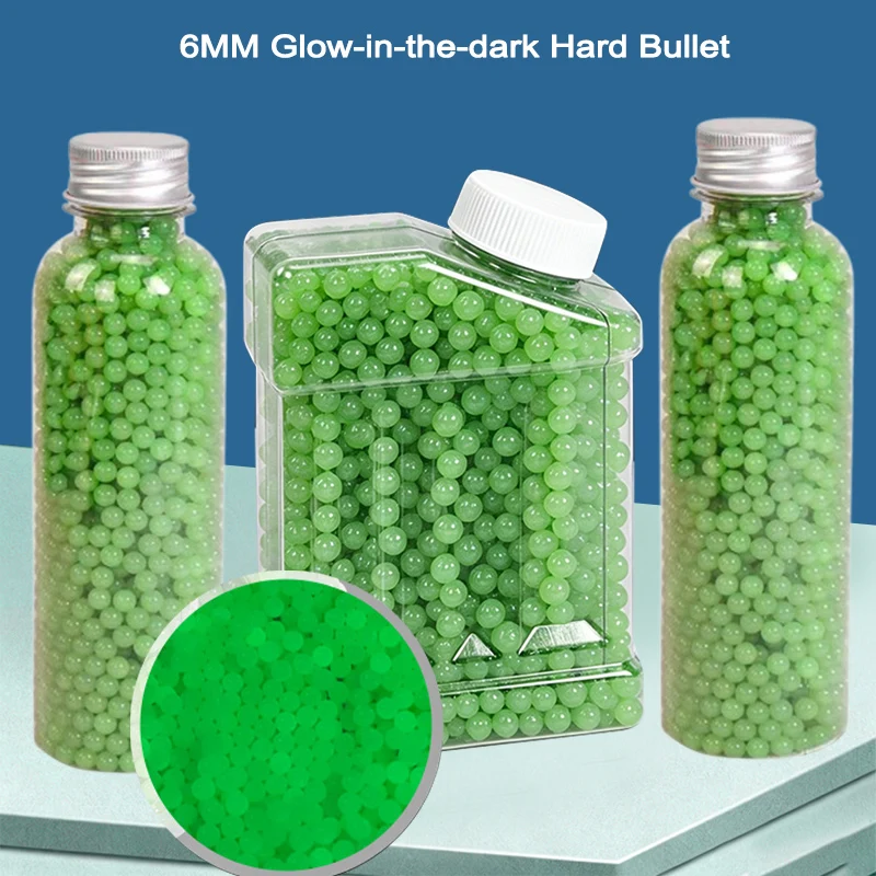 6mm 0.12g Fluorescent Glow In Dark Hard Plastic BB Balls Outdoor Team Battle Shooting Toy Accessories
6mm 0.12g Fluorescent Glow In Dark Hard Plastic BB Balls Outdoor Team Battle Shooting Toy Accessories