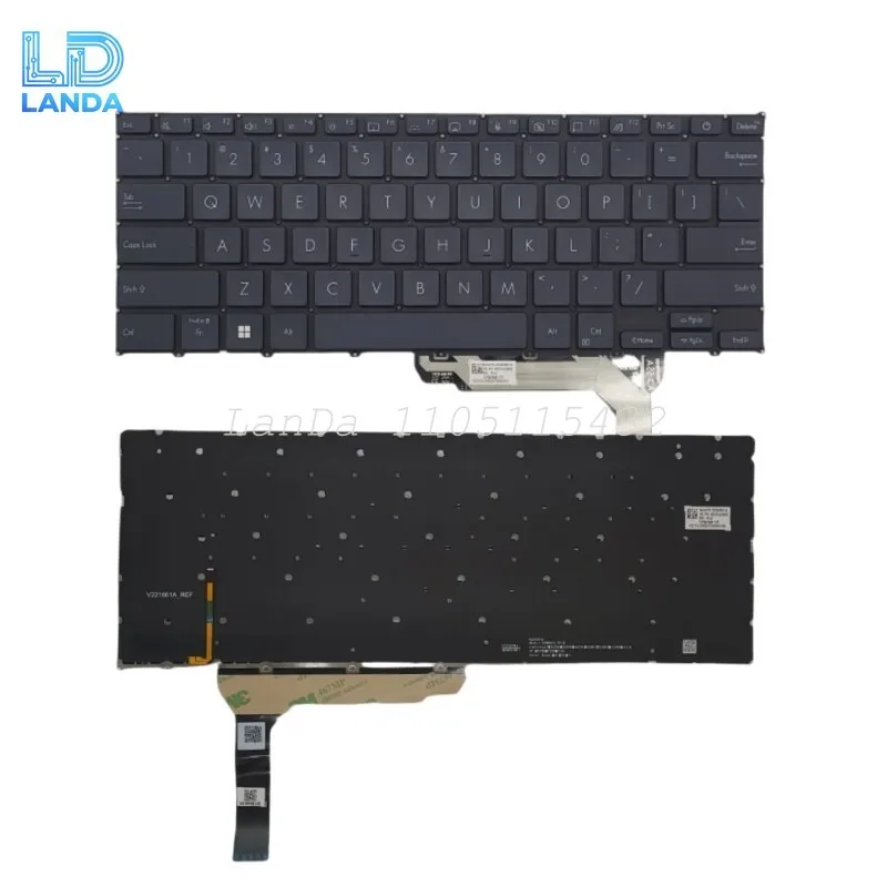 Keyboard For ASUS ZenBoo-k 14X UX3404V 14 OLED UP3404 Silver Gray US Backlit
Keyboard For ASUS ZenBoo-k 14X UX3404V 14 OLED UP3404 Silver Gray US Backlit