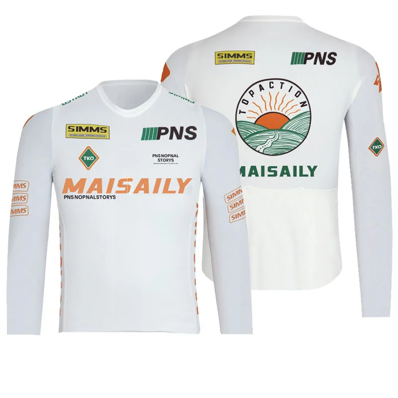 New Cycling Suit Long-sleeved Mountain Road Bike Bicycle High-end Breathable and Quick-drying Moto 
New Cycling Suit Long-sleeved Mountain Road Bike Bicycle High-end Breathable and Quick-drying Moto