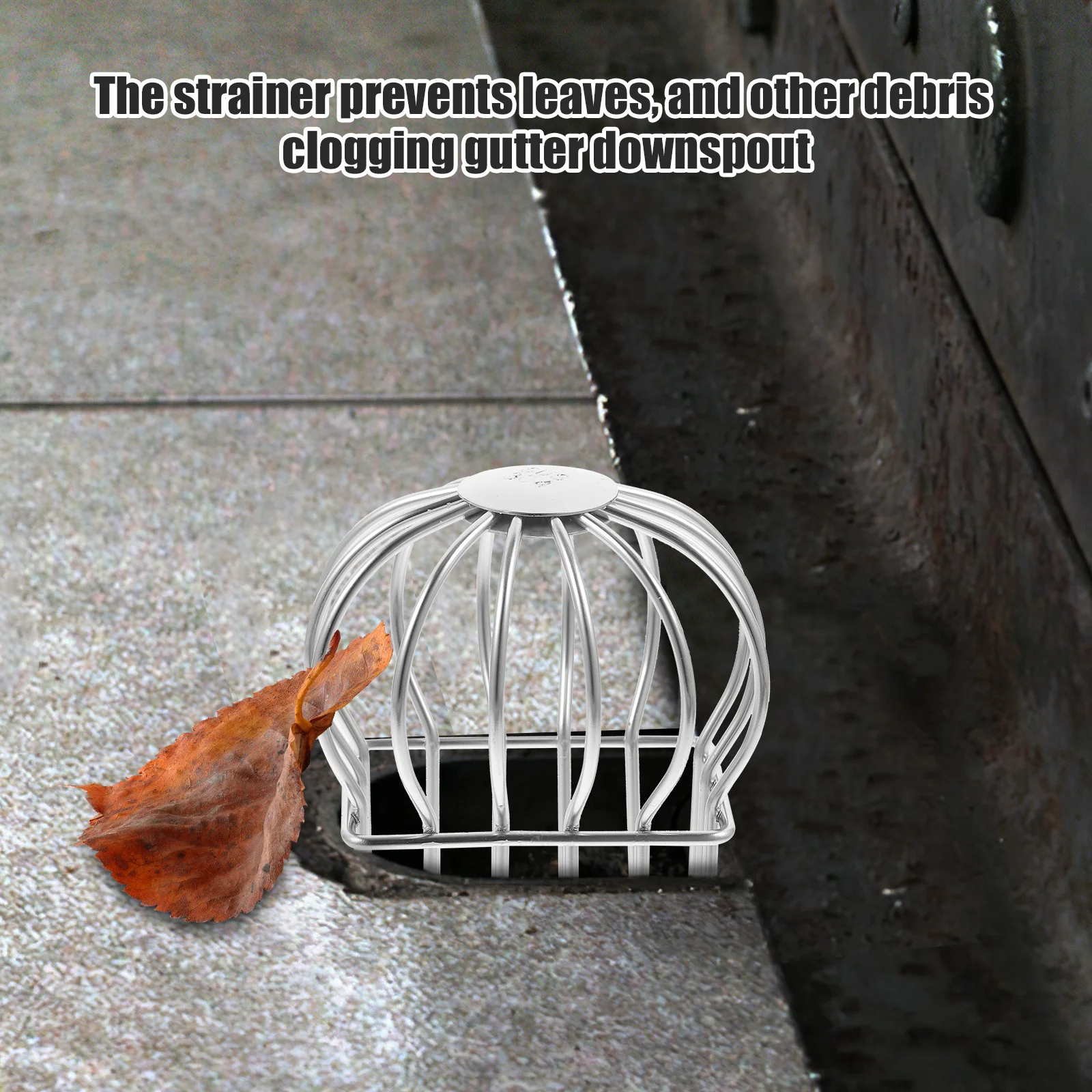 Drainage Cover Stainless Steel Gutter Downspout Guard For Roof Balcony Garden Waterproof Membrane Protection
Drainage Cover Stainless Steel Gutter Downspout Guard For Roof Balcony Garden Waterproof Membrane Protection