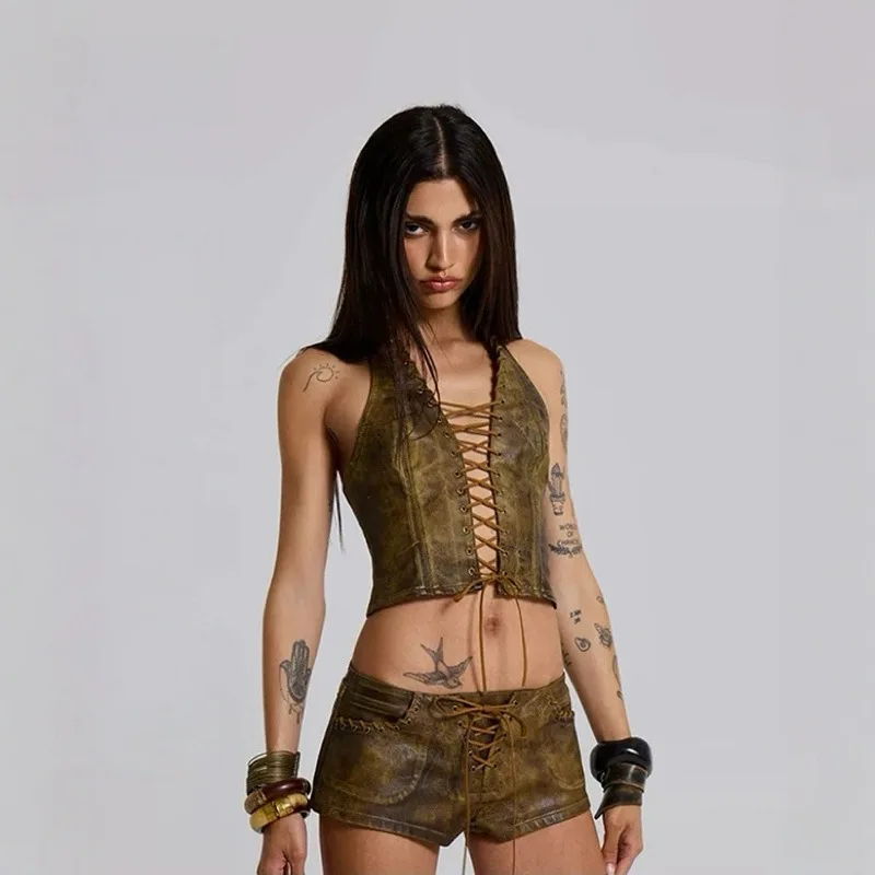 Jaded London Brown с вырезом на бретельках Ne Hanging Chest Tank Top Sexy ort Bal Hot Girl Summer 2025 Faion Trend
Jaded London Brown с вырезом на бретельках Ne Hanging Chest Tank Top Sexy ort Bal Hot Girl Summer 2025 Faion Trend
