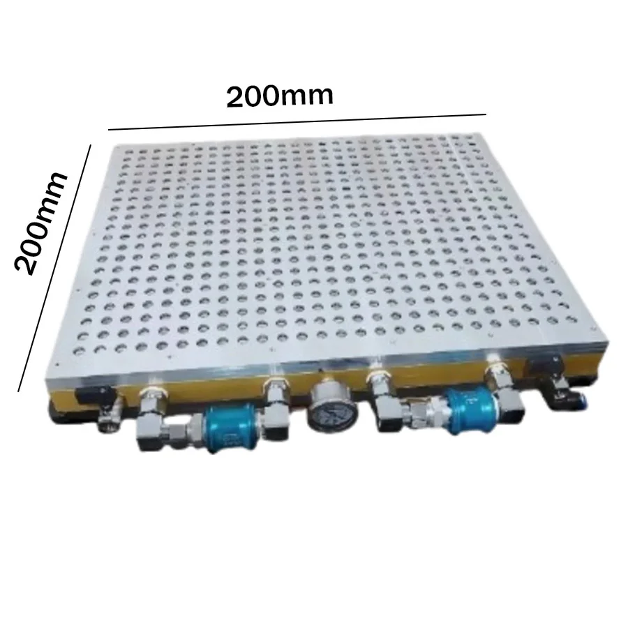 Porous vacuum suction cup CNC milling machine machining center, no sealing strip, hollow suction cup, PVC aluminum wood board
Porous vacuum suction cup CNC milling machine machining center, no sealing strip, hollow suction cup, PVC aluminum wood board