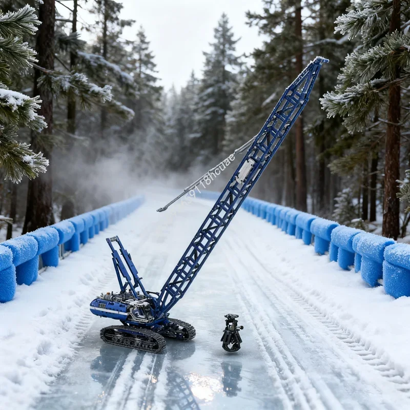 1582 шт. MOC гусеничный кран, расширенная техническая модель, строительные блоки, архитектура, сборка, идея рождественского подарка, игрушка для детей на день рождения
1582 шт. MOC гусеничный кран, расширенная техническая модель, строительные блоки, архитектура, сборка, идея рождественского подарка, игрушка для детей на день рождения