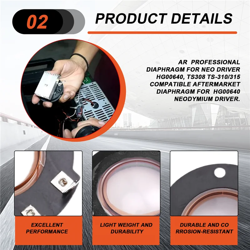 Car Alto Professional Diaphragm Drive Diaphragm For Neo Driver HG00640 TS308 TS-310/315
Car Alto Professional Diaphragm Drive Diaphragm For Neo Driver HG00640 TS308 TS-310/315