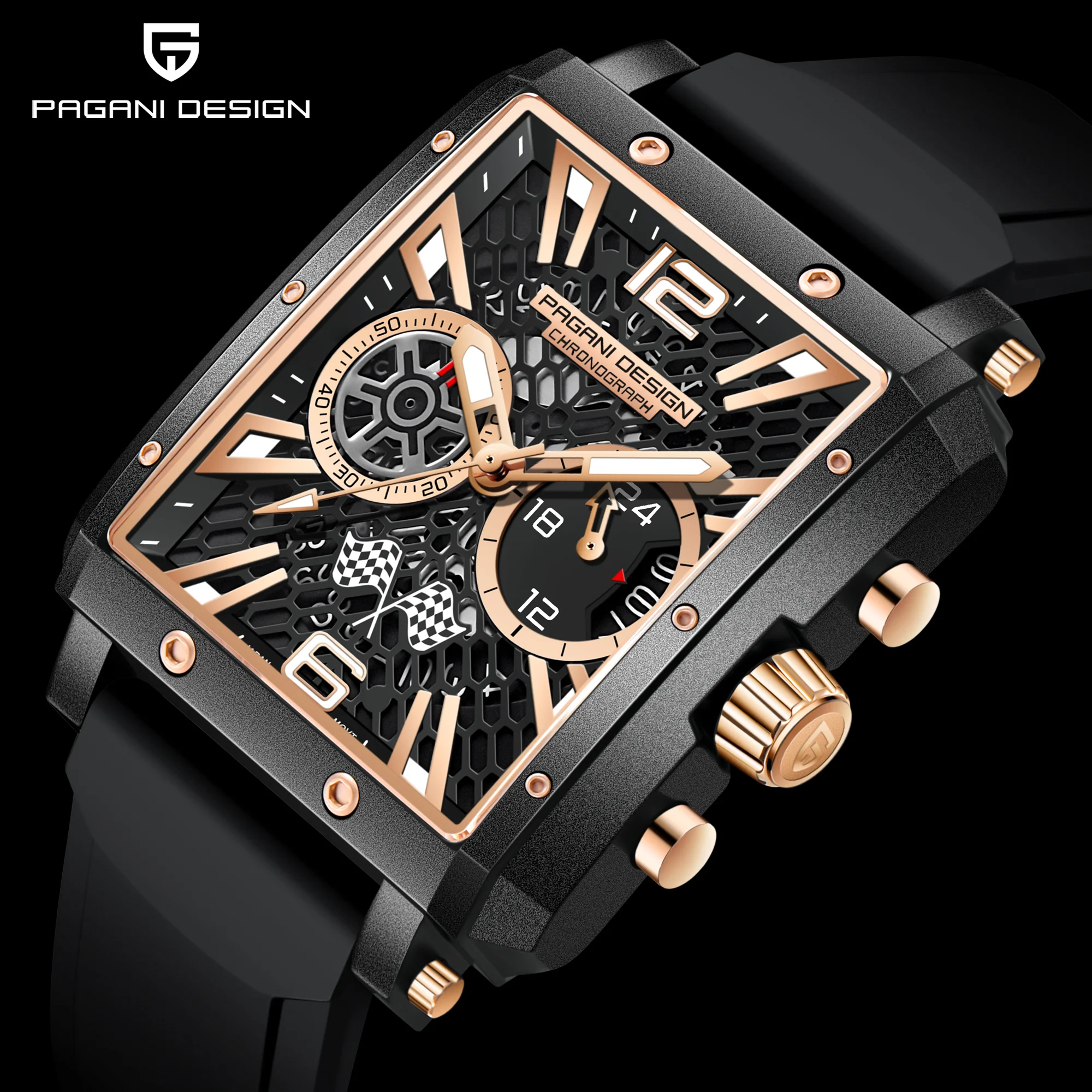 Pagani PD1725 Men's Quartz Watch Japanese TMI VK64 Movement Sapphire Crystal Luminous 50M Waterproof 2026 NEW
Pagani PD1725 Men's Quartz Watch Japanese TMI VK64 Movement Sapphire Crystal Luminous 50M Waterproof 2026 NEW