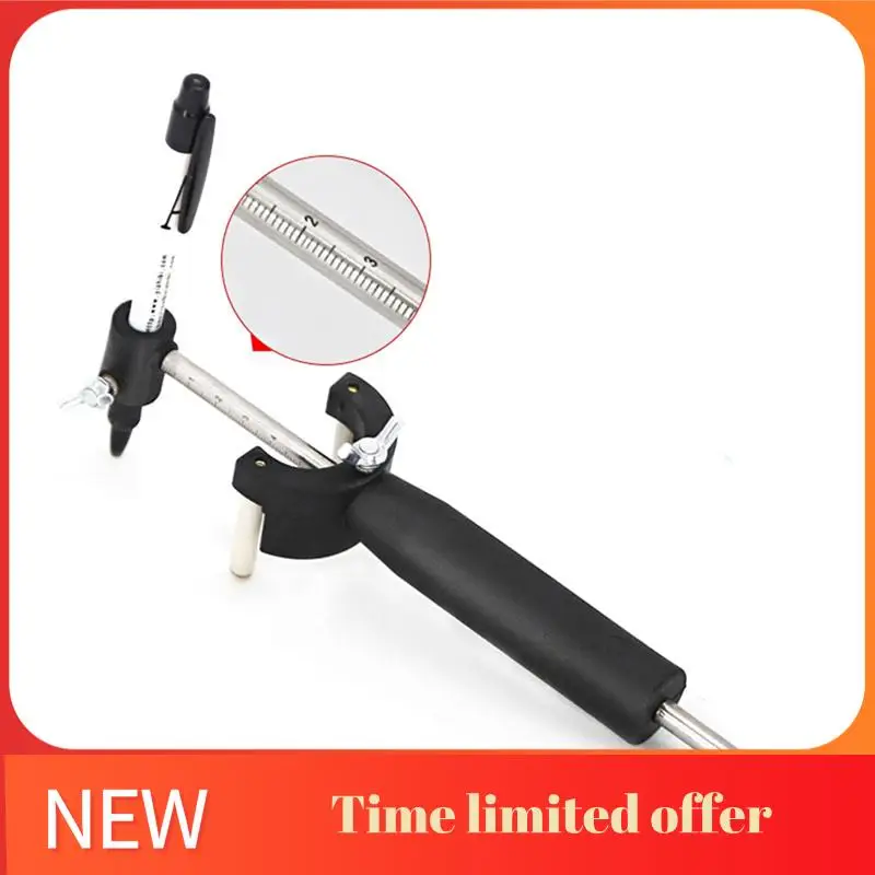 ABHU Wheel Eyebrow Scriber, автоматический инструмент для ремонта вмятин листового металла, восстановление данных, инструмент для параллельного рисования линии ребра бровей колеса
ABHU Wheel Eyebrow Scriber, автоматический инструмент для ремонта вмятин листового металла, восстановление данных, инструмент для параллельного рисования линии ребра бровей колеса