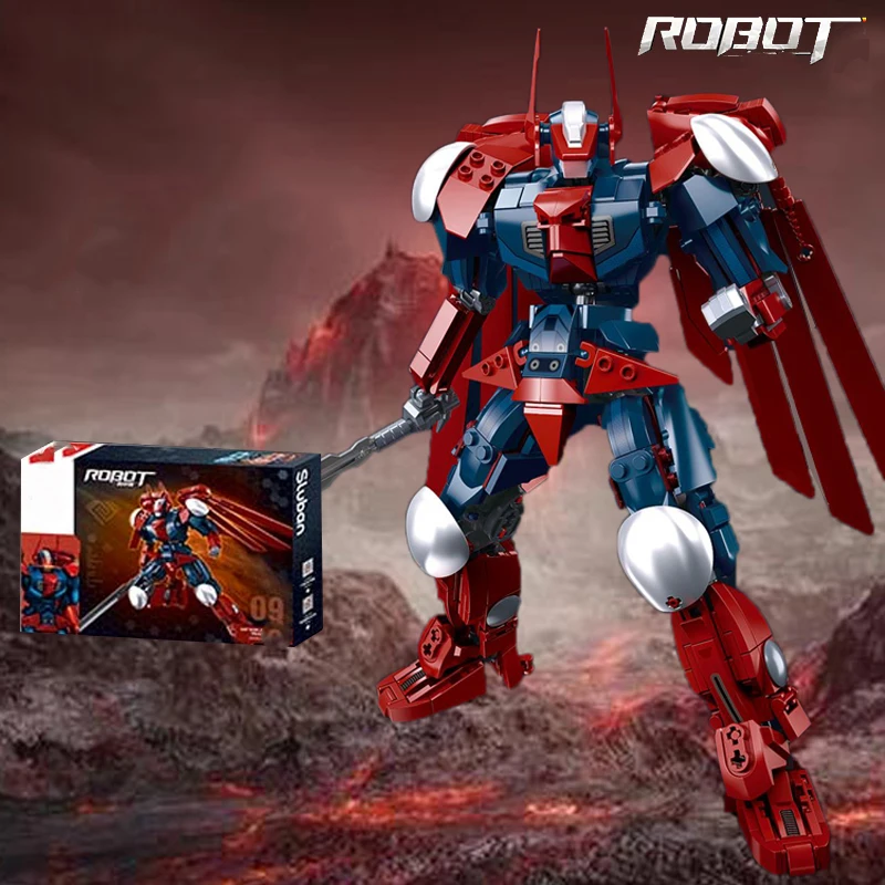 Набор строительных блоков xiaoLubanMecha Robot армированный фильм Kai Warrior Mech кубики 538 шт. Коллекционная модель DIY Кубики Игрушки для мальчиков Gi
Набор строительных блоков xiaoLubanMecha Robot армированный фильм Kai Warrior Mech кубики 538 шт. Коллекционная модель DIY Кубики Игрушки для мальчиков Gi