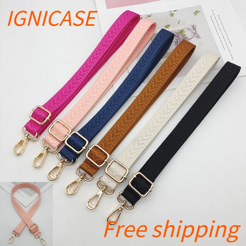 IGNICASE Vintage Fashion Embossed Bag Strap Adjustable Wide Shoulder Strap Bag Replacement Crossbody Strap Canvas Accessories
IGNICASE Vintage Fashion Embossed Bag Strap Adjustable Wide Shoulder Strap Bag Replacement Crossbody Strap Canvas Accessories