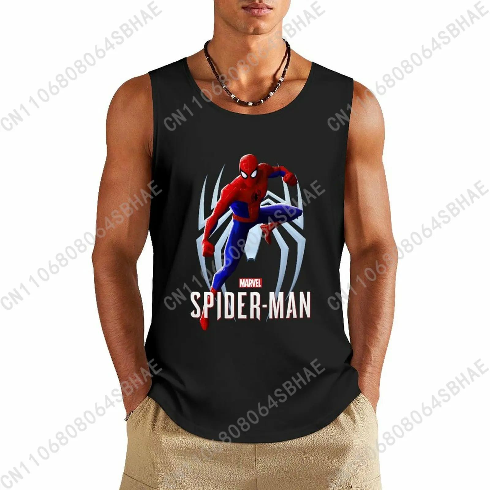 Marvel Spider Man Custom Pattern Mens Cotton Tank Top Cotton Sleeveless Shirt Men Undershirt Personalized Gifts Cosplay
Marvel Spider Man Custom Pattern Mens Cotton Tank Top Cotton Sleeveless Shirt Men Undershirt Personalized Gifts Cosplay