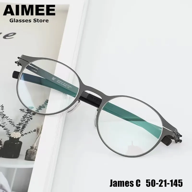 Germany Brand Classic Round Glasses Frame Men Women Ultralight Thin Steel Eyeglasses Designer Handmade Eyewear Spectacles Gafas
Germany Brand Classic Round Glasses Frame Men Women Ultralight Thin Steel Eyeglasses Designer Handmade Eyewear Spectacles Gafas