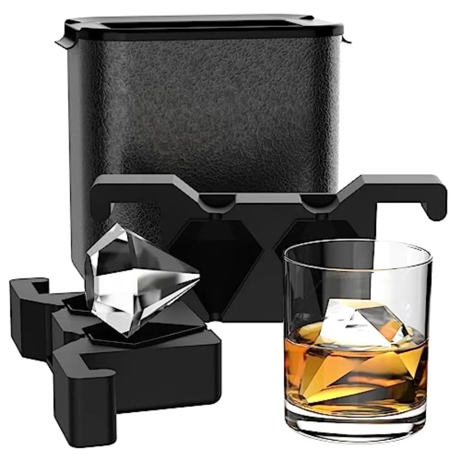 Clear Cube Tray: Crystal Clear Maker - Large Shape Cube Maker for Whiskey Cocktails Bourbon
Clear Cube Tray: Crystal Clear Maker - Large Shape Cube Maker for Whiskey Cocktails Bourbon
