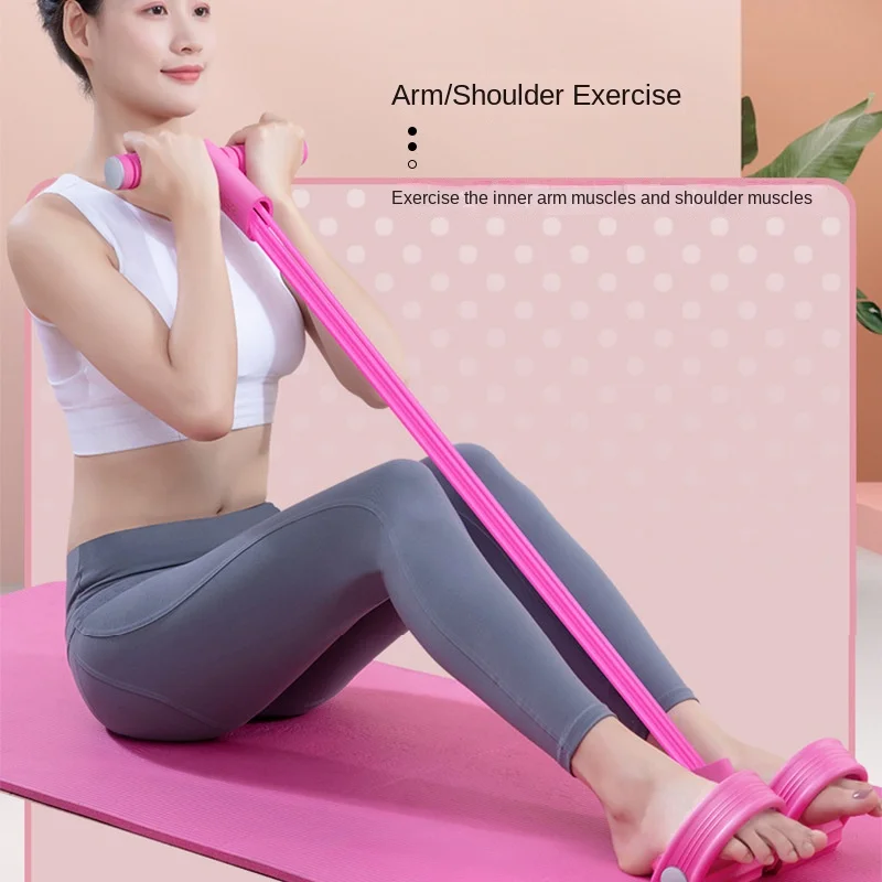 Multi-Function TPE Resistance Band Set Foot Pedal Abdominal Yoga Training Kit
Multi-Function TPE Resistance Band Set Foot Pedal Abdominal Yoga Training Kit
