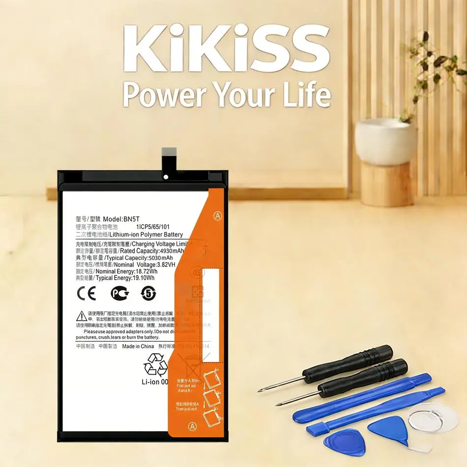 Аккумулятор BN5T 5030 мАч для мобильного телефона Xiaomi Redmi 13 Poco M6 4G, долговечный
Аккумулятор BN5T 5030 мАч для мобильного телефона Xiaomi Redmi 13 Poco M6 4G, долговечный