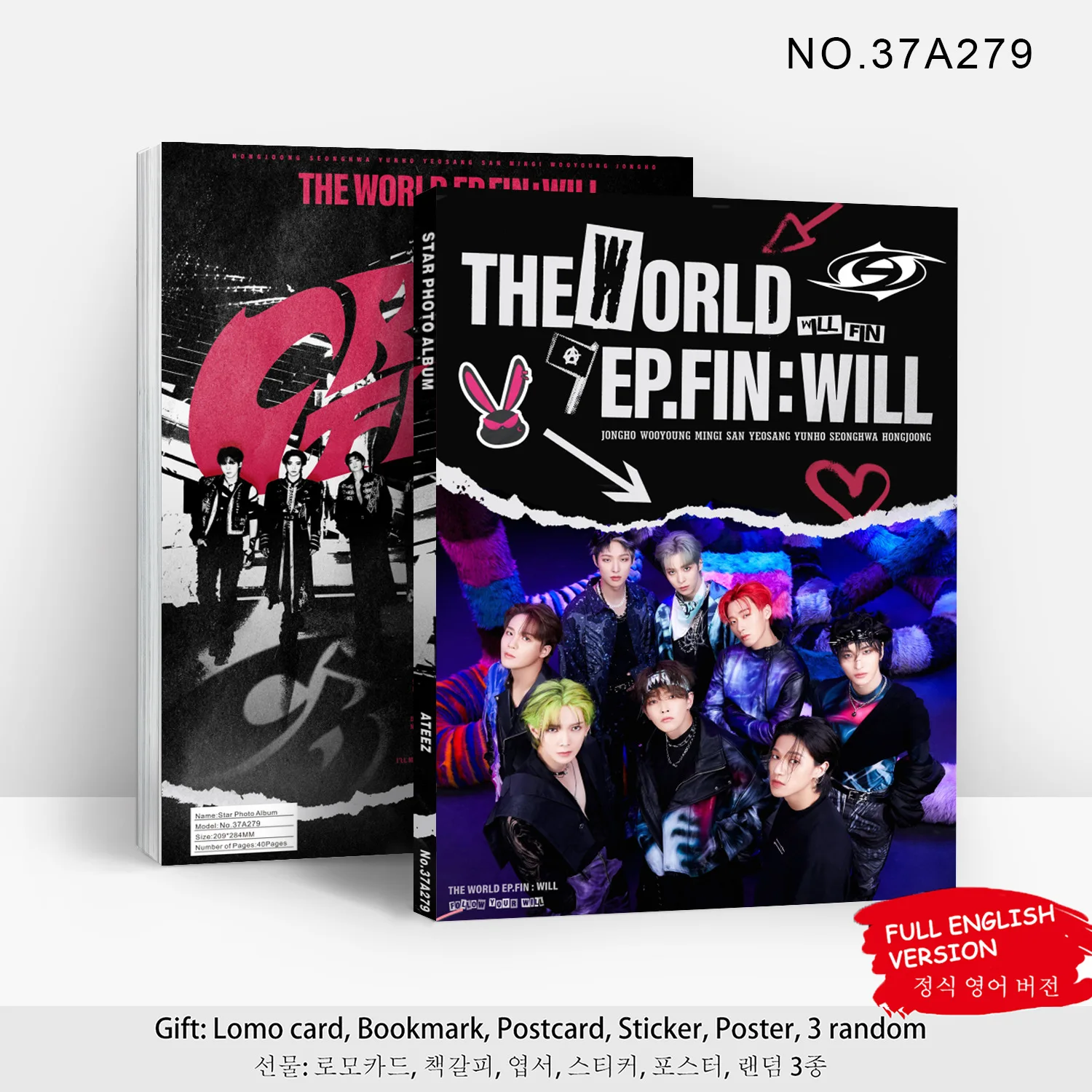 Новый альбом Kpop Idol Ateez THE WORLD EP.FIN:WILL фотоколлекция Yunho Yeosang San Mingi Jongho HD постеры коллекционные подарки для фанатов
Новый альбом Kpop Idol Ateez THE WORLD EP.FIN:WILL фотоколлекция Yunho Yeosang San Mingi Jongho HD постеры коллекционные подарки для фанатов