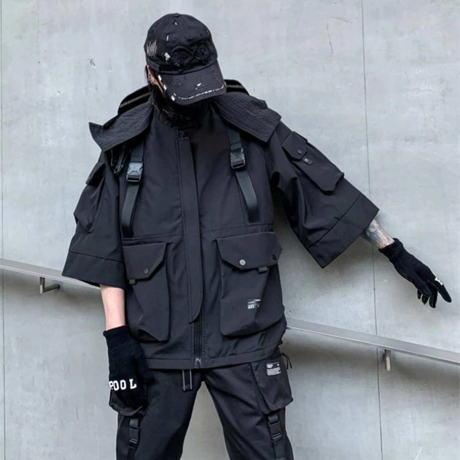 Outdoor Training Flying Overalls Jacket High Street Trend Multi-purpose Men's Coat Large Capacity Fashion Jackets
Outdoor Training Flying Overalls Jacket High Street Trend Multi-purpose Men's Coat Large Capacity Fashion Jackets