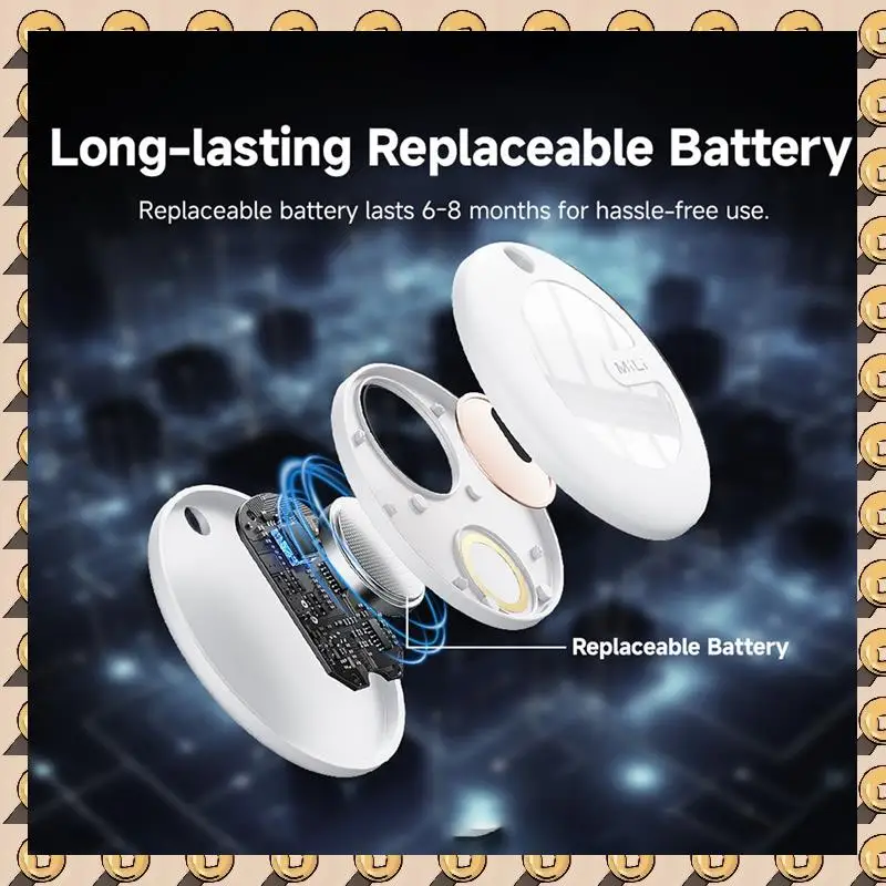 A003 Mili Smart Tracker Mitag Bluetooth Locator Anti-Lost Device Мобильные ключи Pet Elderly Kid Finder для Android Find My
A003 Mili Smart Tracker Mitag Bluetooth Locator Anti-Lost Device Мобильные ключи Pet Elderly Kid Finder для Android Find My