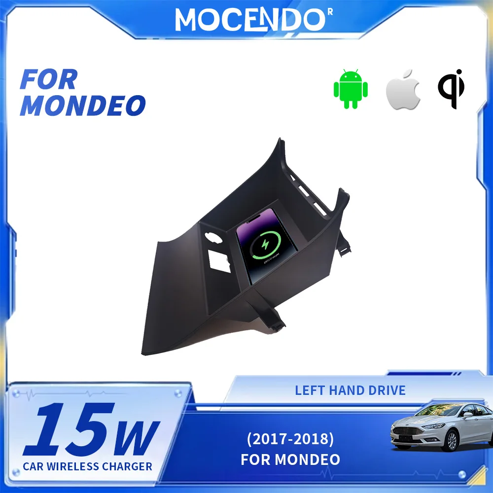 Car Wireless Charger 15W Center Console Fast Phone Charging Panel For Ford Mondeo 2017-2018 Interior Accessories
Car Wireless Charger 15W Center Console Fast Phone Charging Panel For Ford Mondeo 2017-2018 Interior Accessories