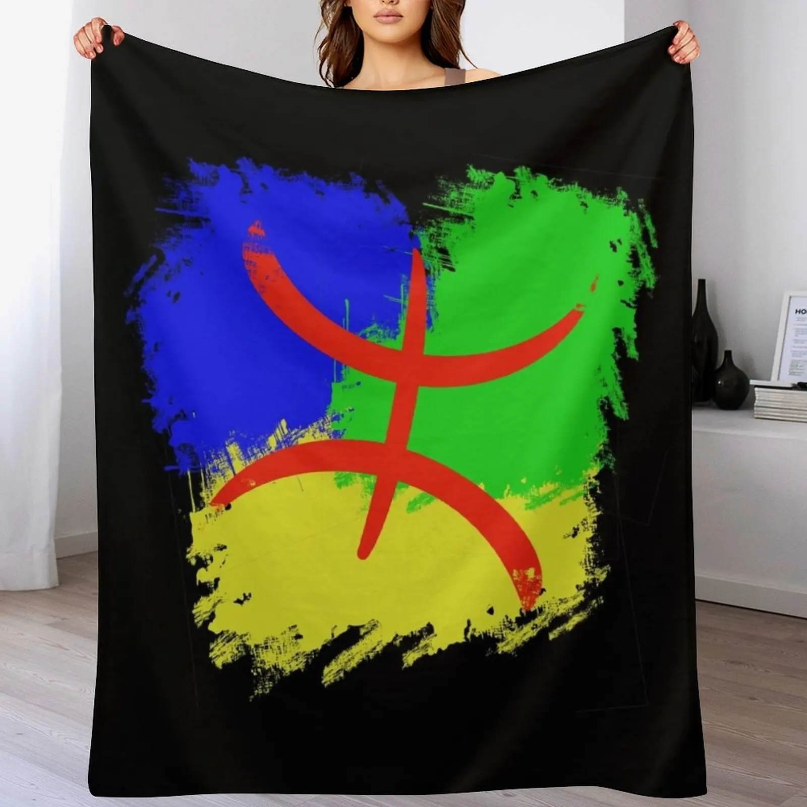 Berber Flag, Amazigh Flag Throw Blanket Fuzzy Plush Throw Blanket for Sofa Chair
Berber Flag, Amazigh Flag Throw Blanket Fuzzy Plush Throw Blanket for Sofa Chair
