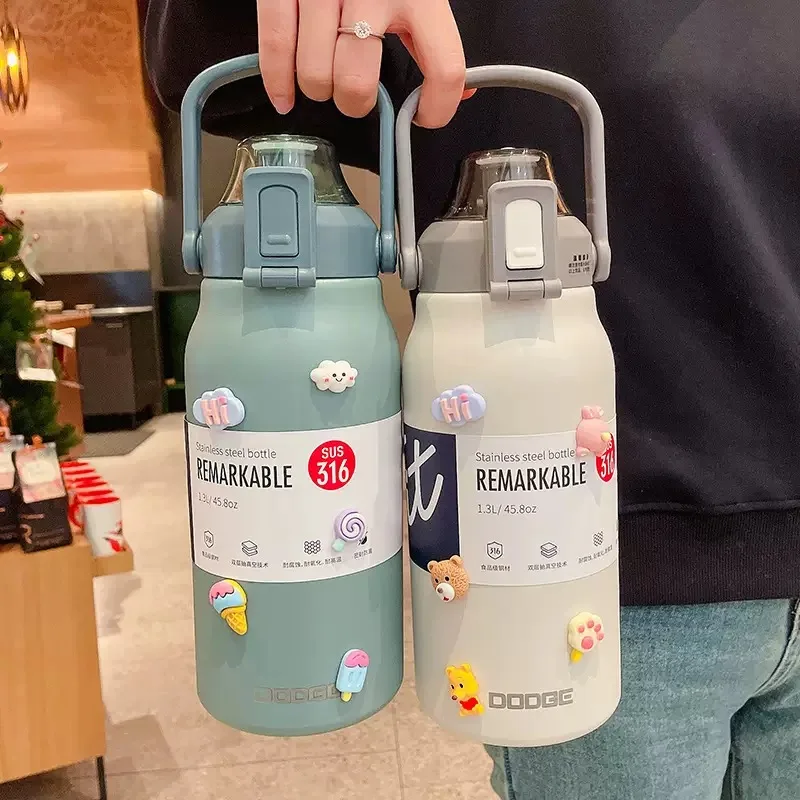 Tumbler Thermo Bottle Large Capacity With Straw Stainless Steel Thermal Water Bottle Cold and Hot Thermos Cup Vacuum Flask Gym
Tumbler Thermo Bottle Large Capacity With Straw Stainless Steel Thermal Water Bottle Cold and Hot Thermos Cup Vacuum Flask Gym