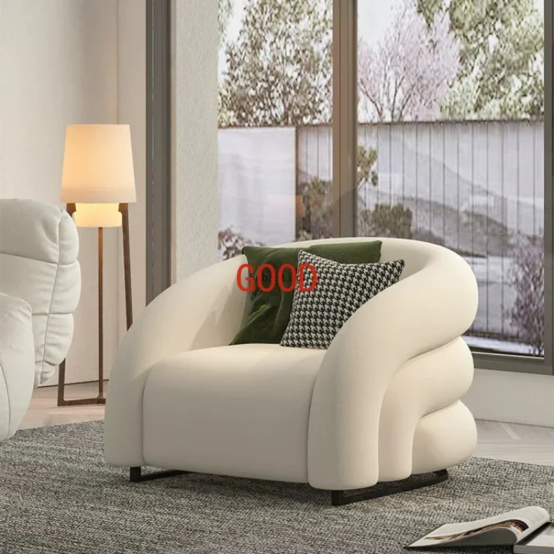Nordic Style Light Luxury Single Chair Internet Celebrity Leisure Sofa for Small Apartment Living Room Bedroom Balcony
Nordic Style Light Luxury Single Chair Internet Celebrity Leisure Sofa for Small Apartment Living Room Bedroom Balcony