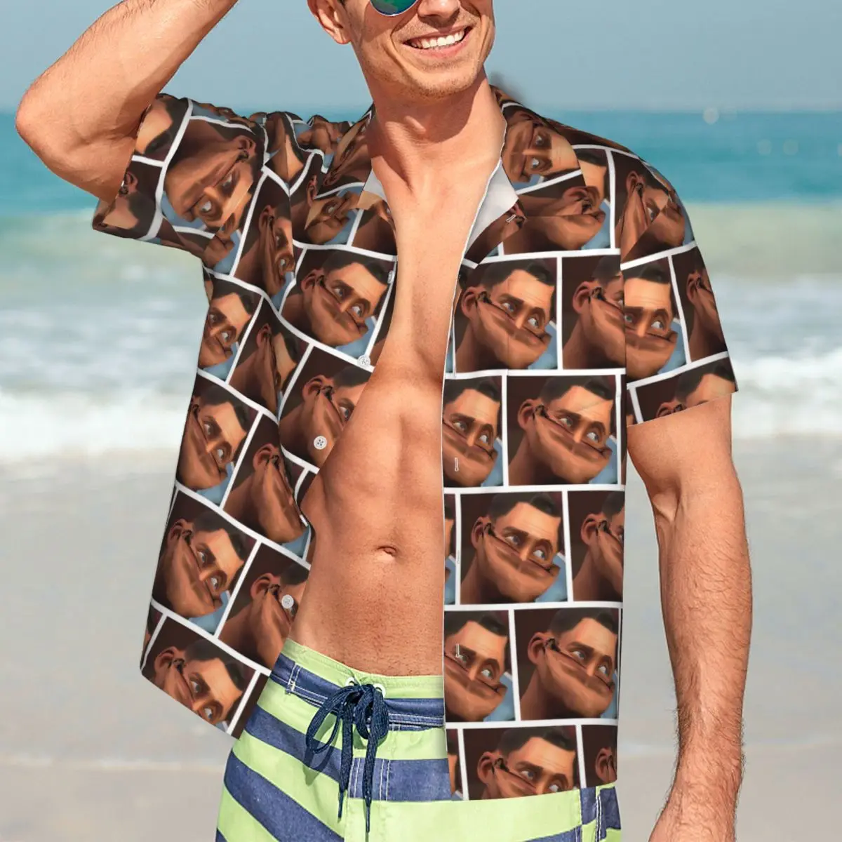 Team Fortress 2 TF2 Hawaiian Shirts Fashion Men Short Sleeve Shirt for Summer Beach Men's Button Tops
Team Fortress 2 TF2 Hawaiian Shirts Fashion Men Short Sleeve Shirt for Summer Beach Men's Button Tops