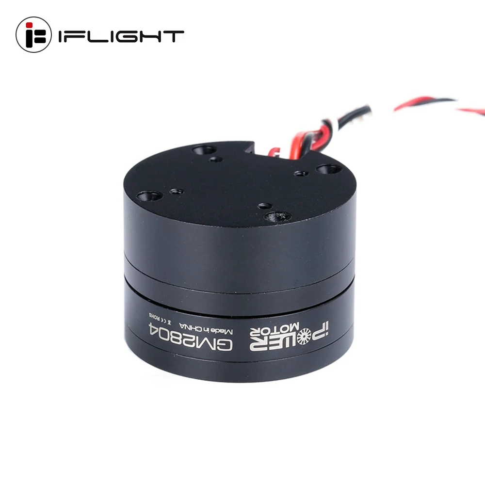 IFlight IPower GBM2804H-100T / GM2804 Brushless Gimbal Motor with AS5048A Encoder/Aluminum Case for Camera Stabilizing Systems
IFlight IPower GBM2804H-100T / GM2804 Brushless Gimbal Motor with AS5048A Encoder/Aluminum Case for Camera Stabilizing Systems