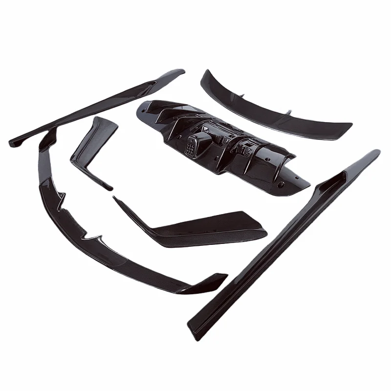 High quality carbon fiber N-style front bumper edge side skirt rear diffuser for Ferrari 488GTB body kit
High quality carbon fiber N-style front bumper edge side skirt rear diffuser for Ferrari 488GTB body kit