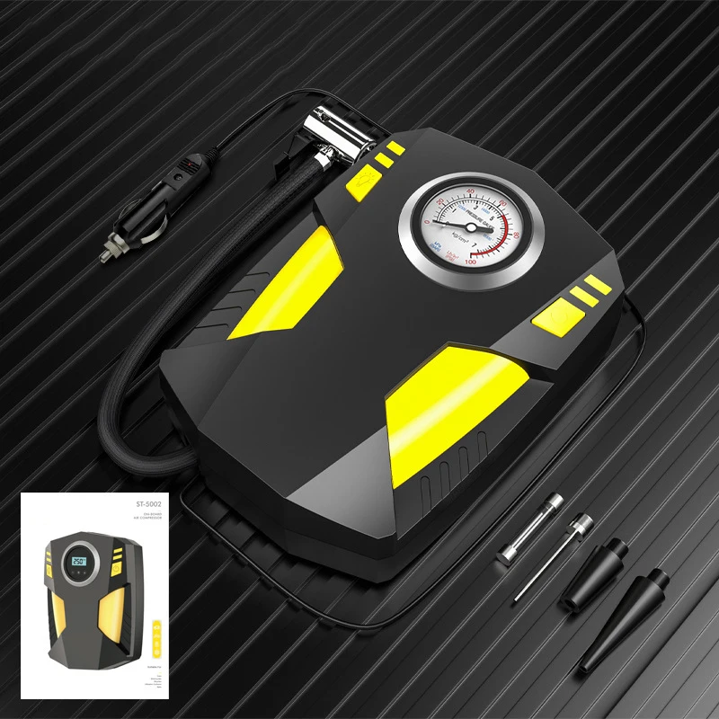 Portable Car Inflator Pump 12V Pointer Digital Air Compressor for Motorcycles Bicycle Tyre Inflator Auto Inflatable Pump
Portable Car Inflator Pump 12V Pointer Digital Air Compressor for Motorcycles Bicycle Tyre Inflator Auto Inflatable Pump