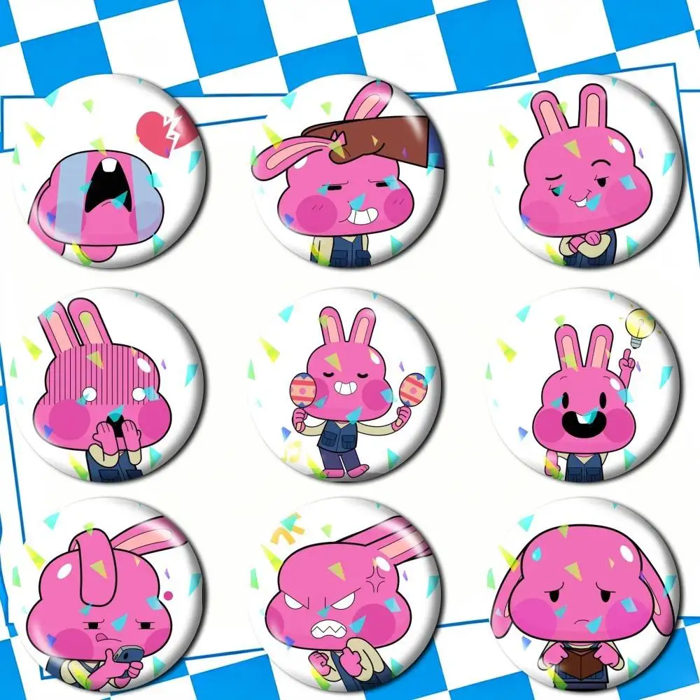 Emojis M-Mallow The R-Rascal HD Printed Brooches Badge Pins Backpack Hat Accessories Friend Gift Creative Accessories
Emojis M-Mallow The R-Rascal HD Printed Brooches Badge Pins Backpack Hat Accessories Friend Gift Creative Accessories