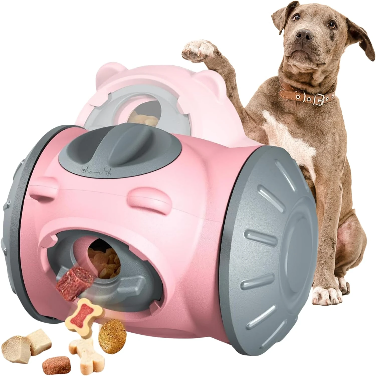 Engaging Interactive Slow Feeder Dog Toy Teal - Stimulating Adjustable Treat Dispensing Puzzle Toy for Small, Medium, Large Dogs
Engaging Interactive Slow Feeder Dog Toy Teal - Stimulating Adjustable Treat Dispensing Puzzle Toy for Small, Medium, Large Dogs