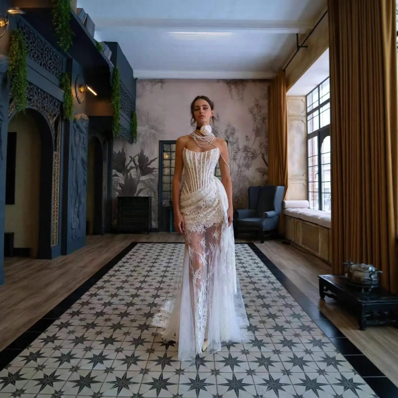 Light Wedding Dress Heavy-Duty Fishbone High-End Luxury Niche Birthday Gown Princess-In-Training Formal wear Bridal Gown78
Light Wedding Dress Heavy-Duty Fishbone High-End Luxury Niche Birthday Gown Princess-In-Training Formal wear Bridal Gown78