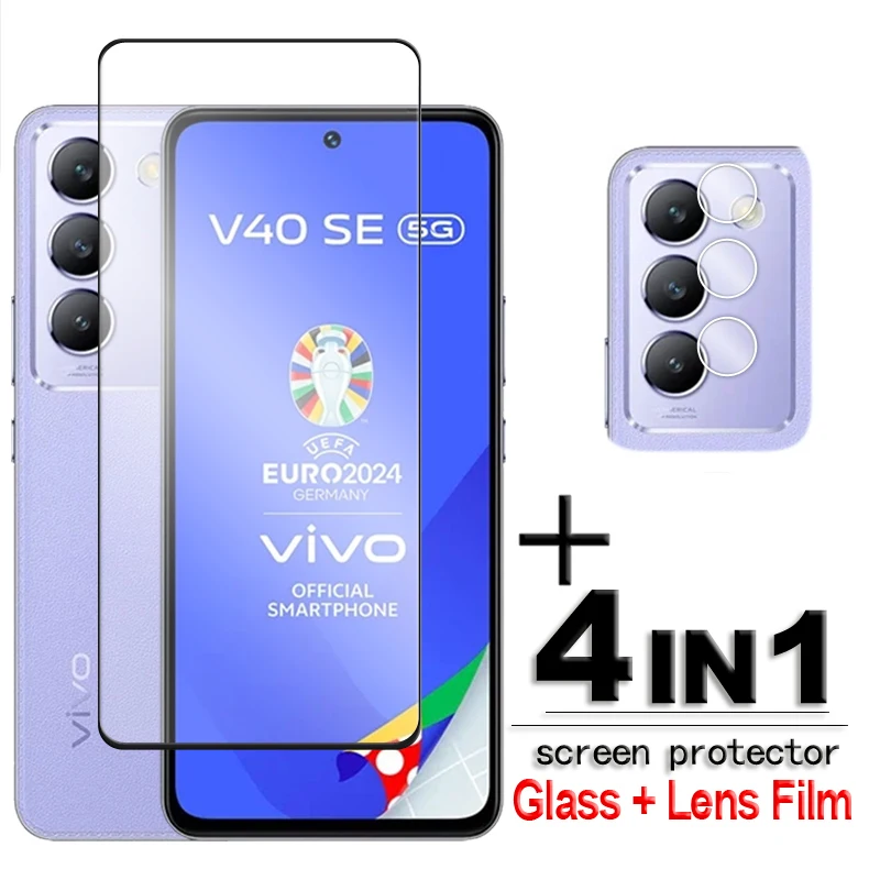 For Vivo V40 SE 5G Glass For Vivo V40 SE Tempered Glass 2.5D Full Cover Glue HD Screen Protector For Vivo V40 SE Lens Film
For Vivo V40 SE 5G Glass For Vivo V40 SE Tempered Glass 2.5D Full Cover Glue HD Screen Protector For Vivo V40 SE Lens Film