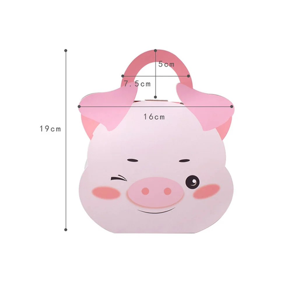 10 Pcs Portable Candy Box Gift Boxes Paper Piggy Shape Cardboard Wrapping Birthday Party Wrappers
10 Pcs Portable Candy Box Gift Boxes Paper Piggy Shape Cardboard Wrapping Birthday Party Wrappers