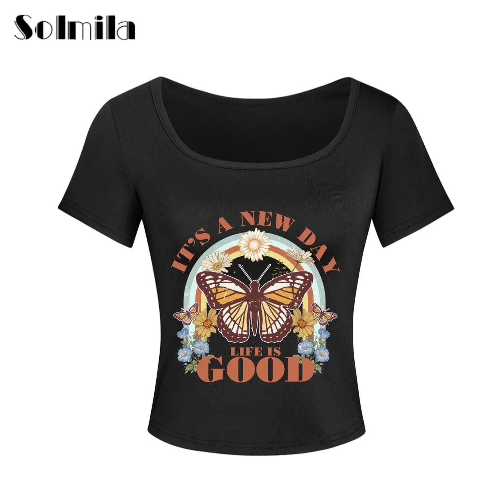 Casual Top Polyester Top Casual Fashion Comfortable Fabric Regular Length Round Neck Style Slight Stretch For Clubbing
Casual Top Polyester Top Casual Fashion Comfortable Fabric Regular Length Round Neck Style Slight Stretch For Clubbing