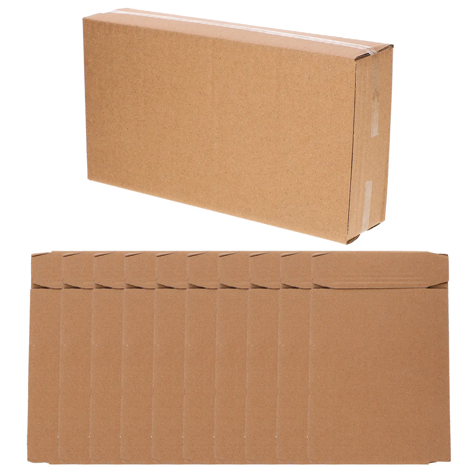 10Pcs Premium Thickened Corrugated Shipping Boxes Easy Assembly Flat Foldable Storage Delivery Packaging Box for Small Business
10Pcs Premium Thickened Corrugated Shipping Boxes Easy Assembly Flat Foldable Storage Delivery Packaging Box for Small Business