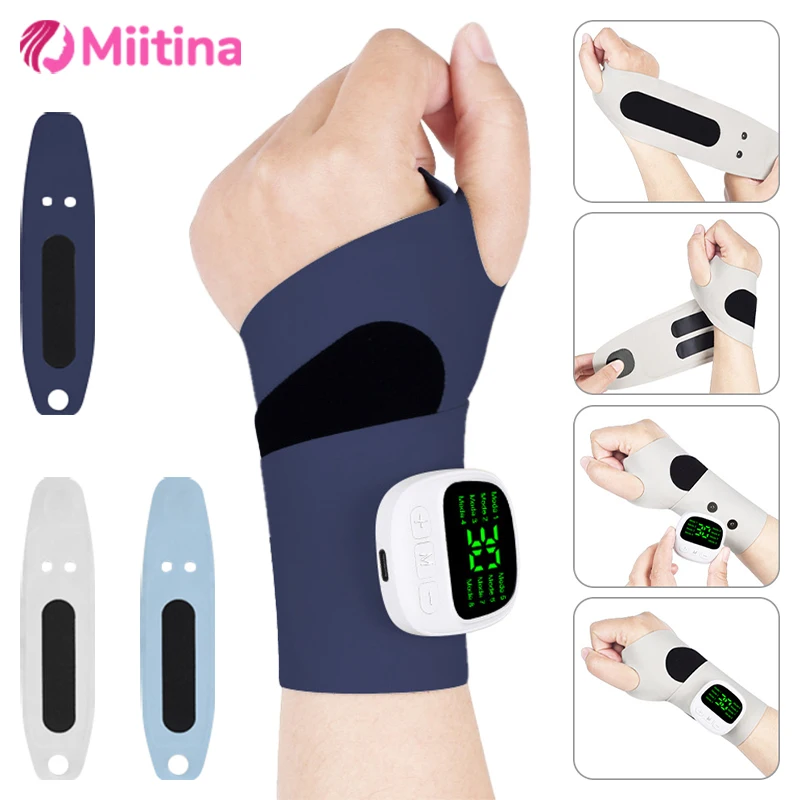 Electric Cordless Wrist Massager Vibration Relieves Tenosynovitis Massager Carpal Tunnel Fatigue Relief Wrist Support New Pad
Electric Cordless Wrist Massager Vibration Relieves Tenosynovitis Massager Carpal Tunnel Fatigue Relief Wrist Support New Pad
