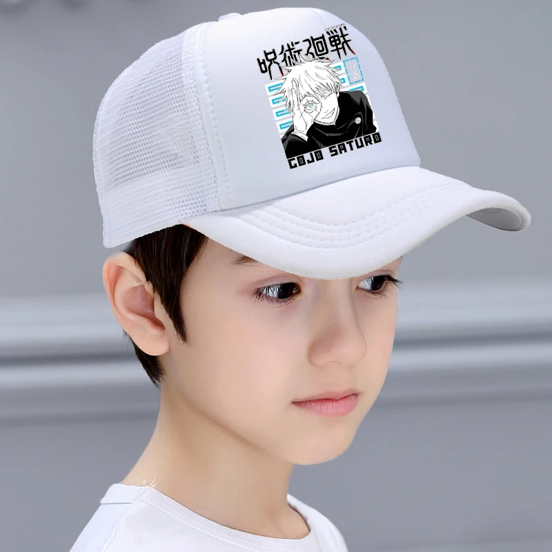 Anime Jujutsu Kaisen Baseball Cap for Kids Boys Girls Casual Print Sun Hat Peaked Hat Summer Spring Net Baseball Children's Cap
Anime Jujutsu Kaisen Baseball Cap for Kids Boys Girls Casual Print Sun Hat Peaked Hat Summer Spring Net Baseball Children's Cap