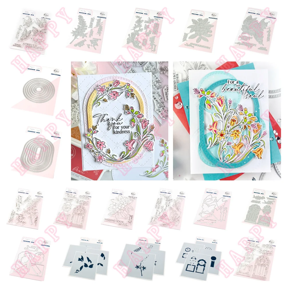 Металлические вырубные штампы-трафареты для цветов, удлиненные овальные формы для скрапбукинга, декоративные шаблоны для открыток, тиснение
Металлические вырубные штампы-трафареты для цветов, удлиненные овальные формы для скрапбукинга, декоративные шаблоны для открыток, тиснение