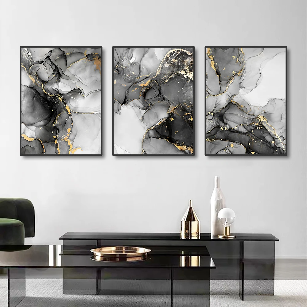 1/3PCS Frameless Abstract Black and White Gold Marble Art Canvas Painting Wall Decor Pictures for Living Room Home Decor Poster
1/3PCS Frameless Abstract Black and White Gold Marble Art Canvas Painting Wall Decor Pictures for Living Room Home Decor Poster