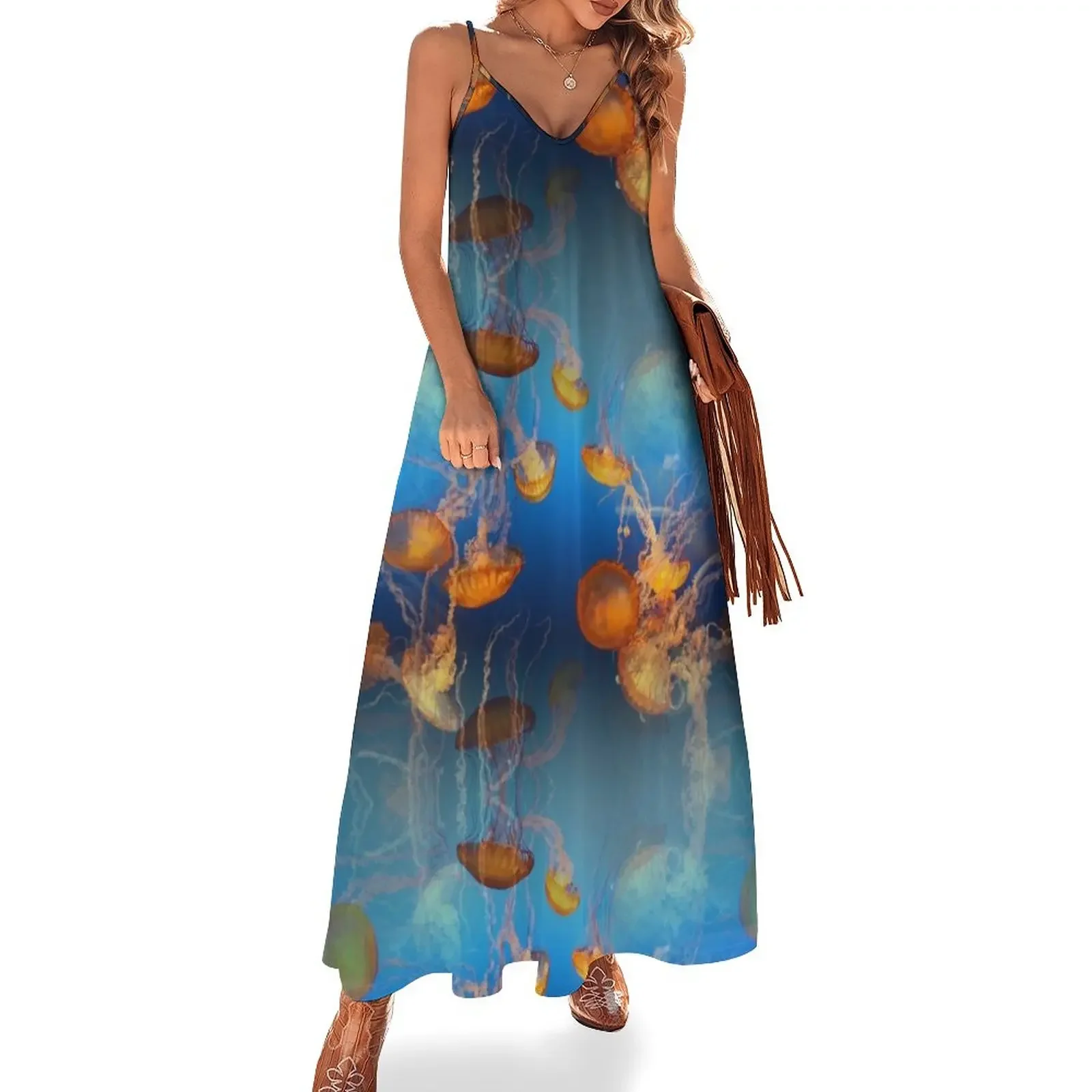 Jellyfish Sleeveless Dress Women dresses summer dress for women 2025 dress women's evening 2025
Jellyfish Sleeveless Dress Women dresses summer dress for women 2025 dress women's evening 2025