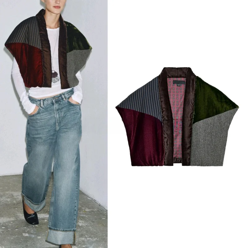 Autumn Winter New Arrival Women's Casual ort Velvet Cotton Vest Color Blo Design Faionable Ladies' Jaet 023229
Autumn Winter New Arrival Women's Casual ort Velvet Cotton Vest Color Blo Design Faionable Ladies' Jaet 023229