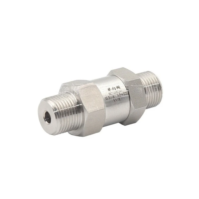 304 316 Stainless Steel High Pressure Check Valve 4500 Psi Spring Loaded Non-return One Way 1/4" 1/2" 3/4" BSP NPT Female
304 316 Stainless Steel High Pressure Check Valve 4500 Psi Spring Loaded Non-return One Way 1/4" 1/2" 3/4" BSP NPT Female