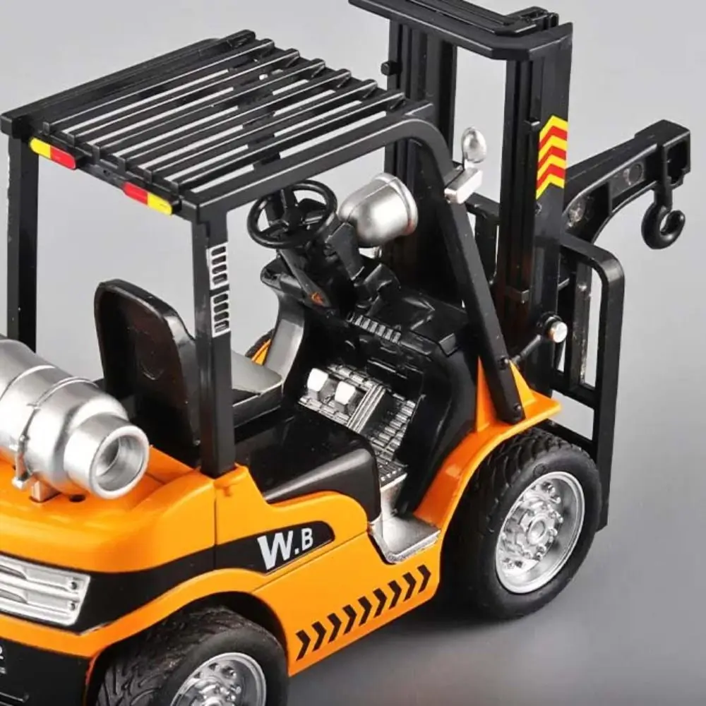1:24 Scale Forklift Model Car Warehouse Lift Truck Sound Light Simulation Crane Pull Back Diecast Metal
1:24 Scale Forklift Model Car Warehouse Lift Truck Sound Light Simulation Crane Pull Back Diecast Metal