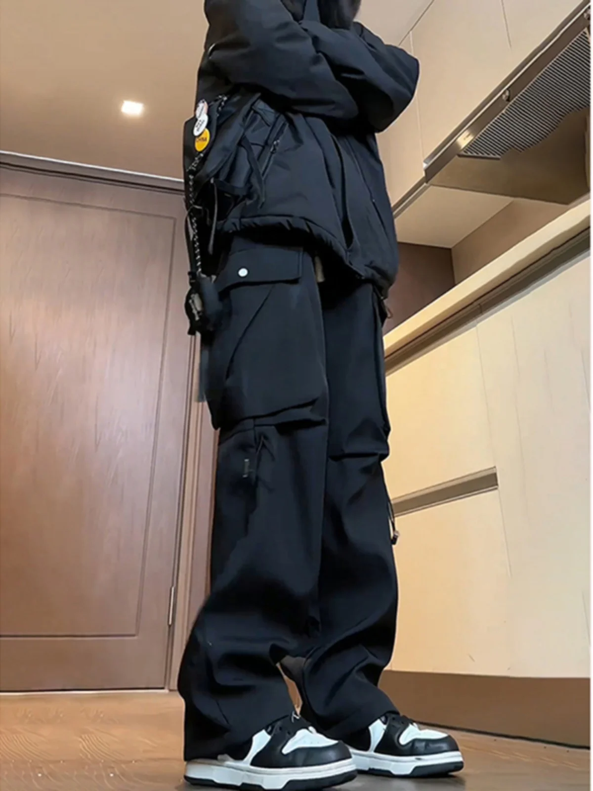 Bla Fce Lined Work Trousers Men's Autumn Winter Sle Slim Fit American Casual Pants Northeast Cold Resistance
Bla Fce Lined Work Trousers Men's Autumn Winter Sle Slim Fit American Casual Pants Northeast Cold Resistance